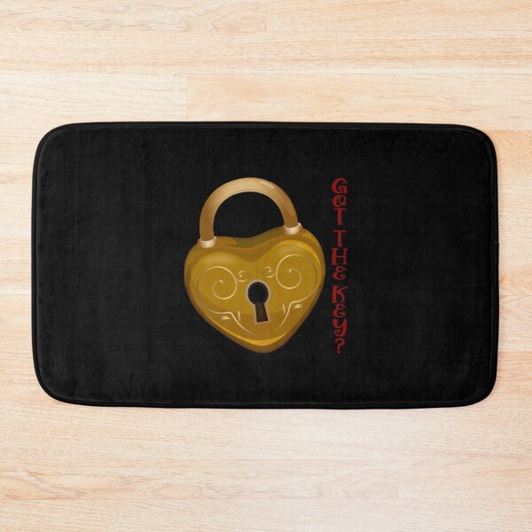 Item preview, Got the Key? (on Black) designed and sold by PawsitiveMum.