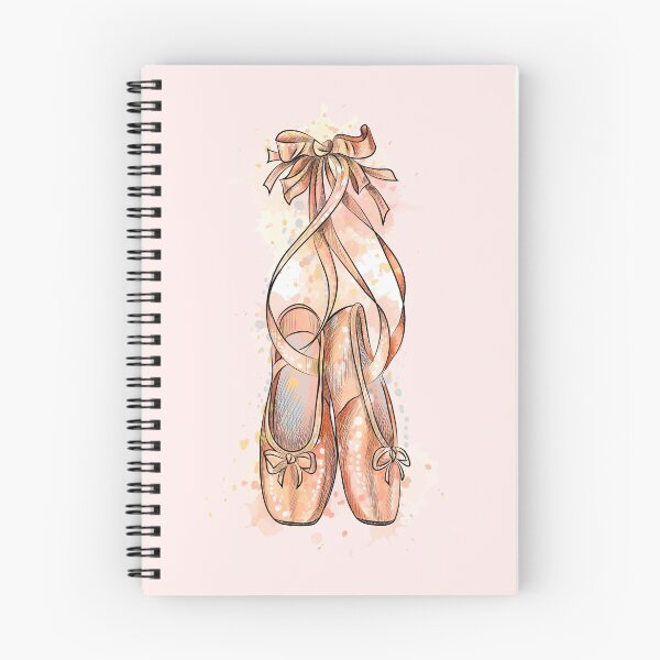 Item preview, Pointe shoes hand drawn designed and sold by vicobu.