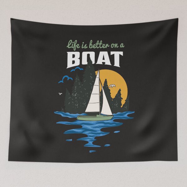 Item preview, Sunset Sailboat Gift For Sailing Lovers designed and sold by MrEddie10.