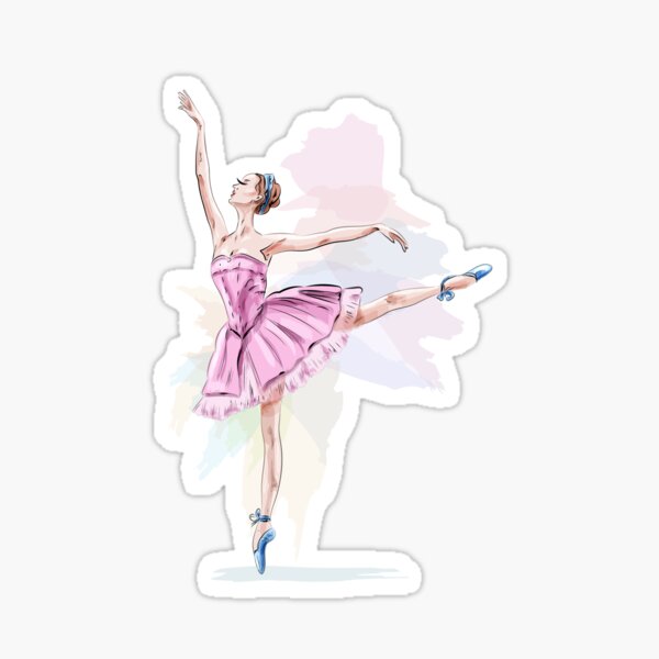 Item preview, Beautiful ballerina dancing designed and sold by vicobu.