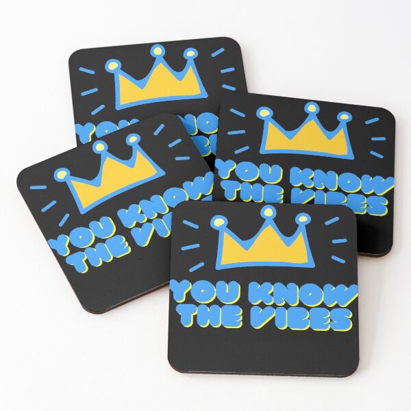 Item preview, You Know The Vibez Blue designed and sold by Xrizen  Designs.