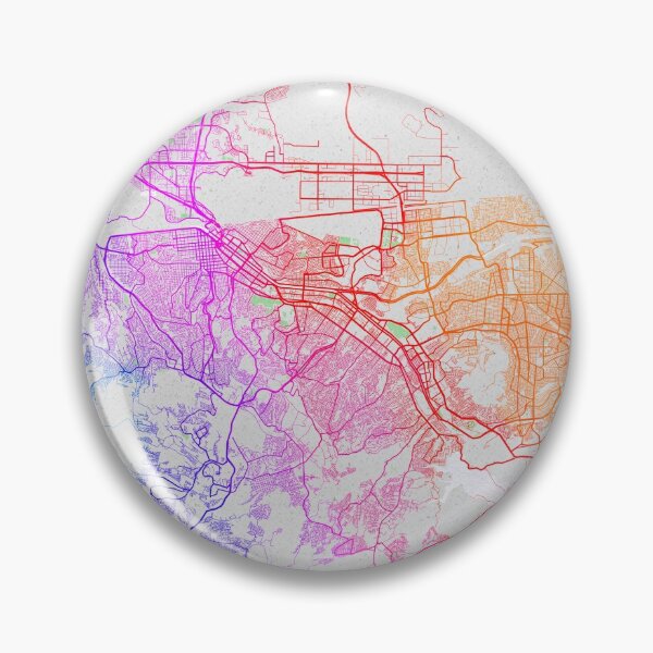 Item preview, Tijuana City Map of Mexico - Colorful designed and sold by deMAP.