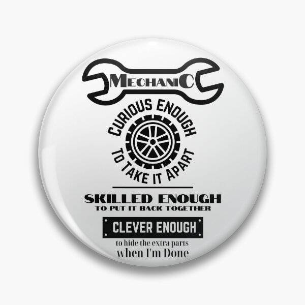 Item preview, Curious enough to take it apart - Mechanic designed and sold by NeverGetsOld.
