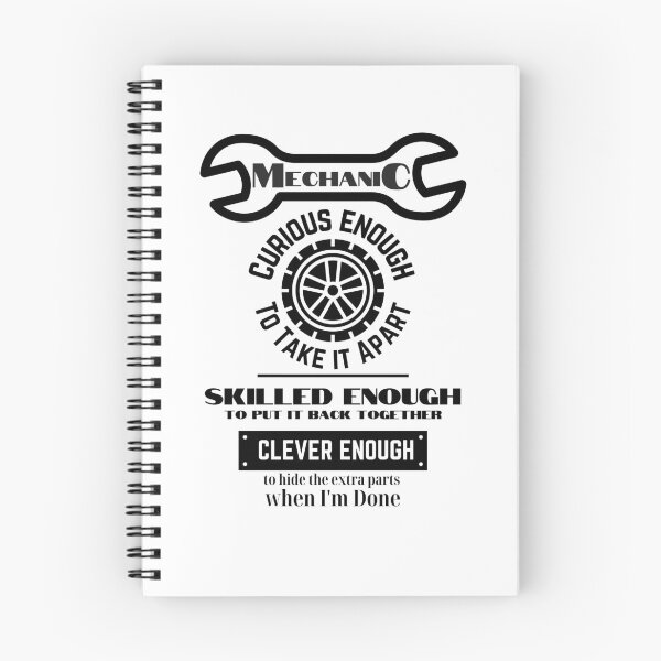 Item preview, Curious enough to take it apart - Mechanic designed and sold by NeverGetsOld.