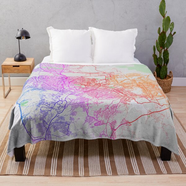 Item preview, Tijuana City Map of Mexico - Colorful designed and sold by deMAP.