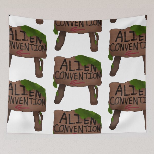 Artikelvorschau, Alien Convention Sign entworfen und verkauft von Kai Buro.