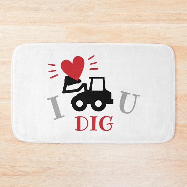 Item preview, I Dig U - I dig you ( Valentine Heart ) designed and sold by ShawnDzign.