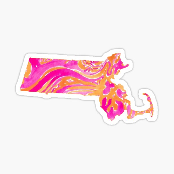 Massachusetts State Stickers Redbubble