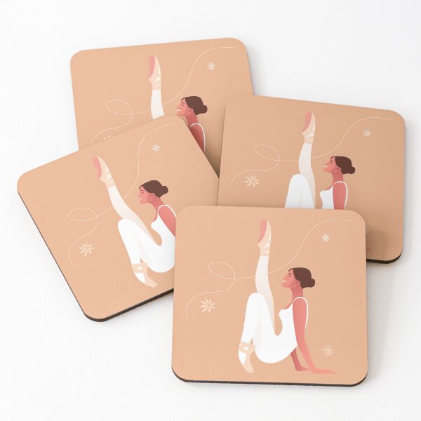 Item preview, Beautiful ballerina flat illustration designed and sold by vicobu.