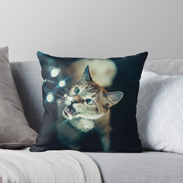 Item preview, Cat play with the light sweet cat designed and sold by AchrafOc.
