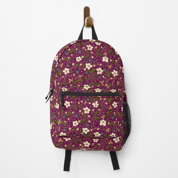 Item preview, Elegant Purple and White Floral Design designed and sold by Dasha Riley.