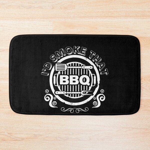 Item preview, I'd Smoke That T-shirt, BBQ Shirt, Outdoor BBQ Lover designed and sold by NeverGetsOld.