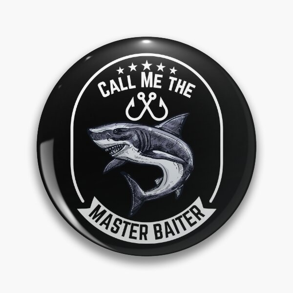 Item preview, Call Me The Master Baiter camiseta, camiseta de pesca designed and sold by NeverGetsOld.
