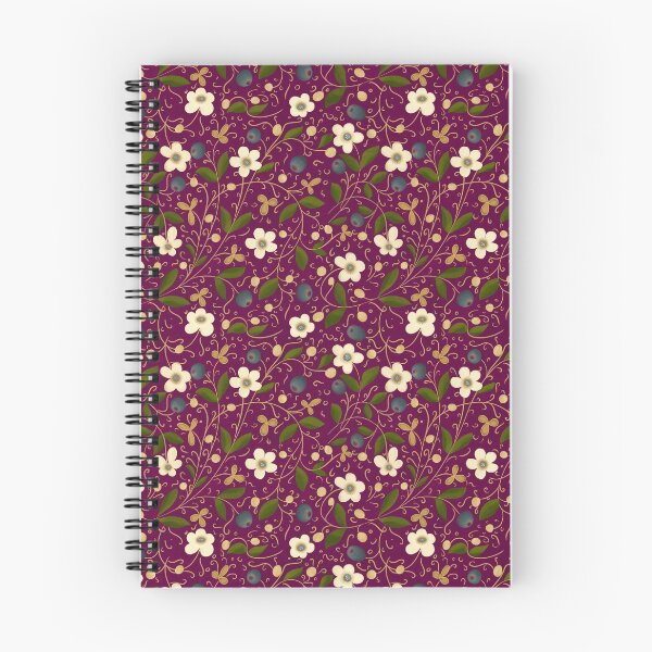 Item preview, Elegant Purple and White Floral Design designed and sold by Dasha Riley.