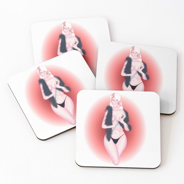 Item preview, pinup with dagger designed and sold by Bunny Loven.