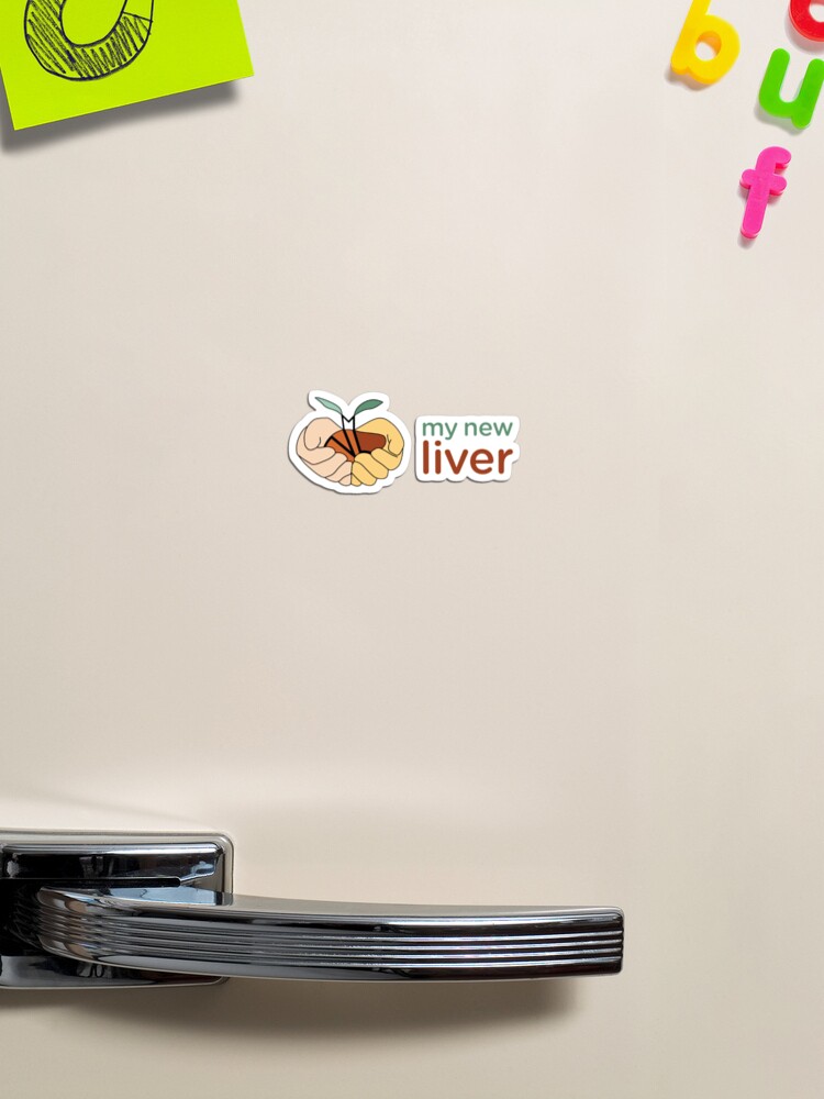 Thumbnail 1 of 3, Magnet, MyNewLiver designed and sold by MyNewLiver.