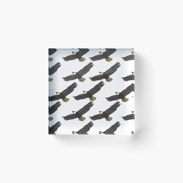 Item preview, Flying eagle bird pattern designed and sold by TheWaterBirds.