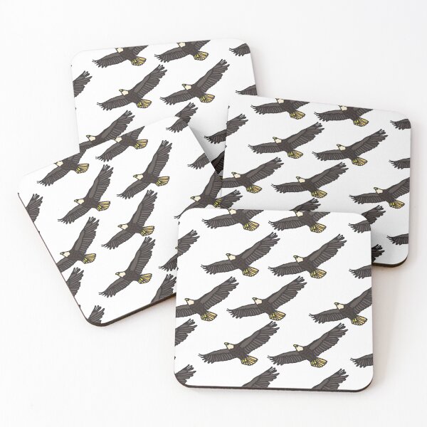 Item preview, Flying eagle bird pattern designed and sold by TheWaterBirds.