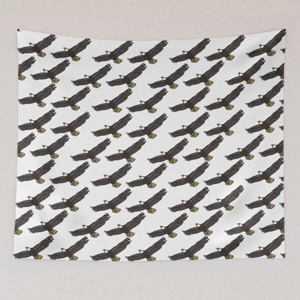 Item preview, Flying eagle bird pattern designed and sold by TheWaterBirds.
