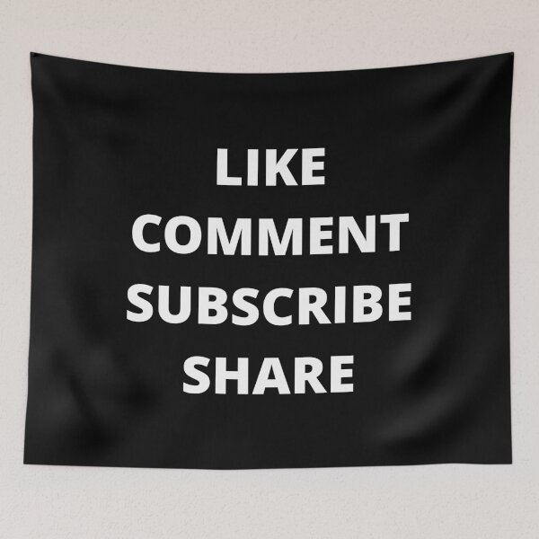 Item preview, LIKE, COMMENT, SUBSCRIBE, SHARE designed and sold by uniqueitems.