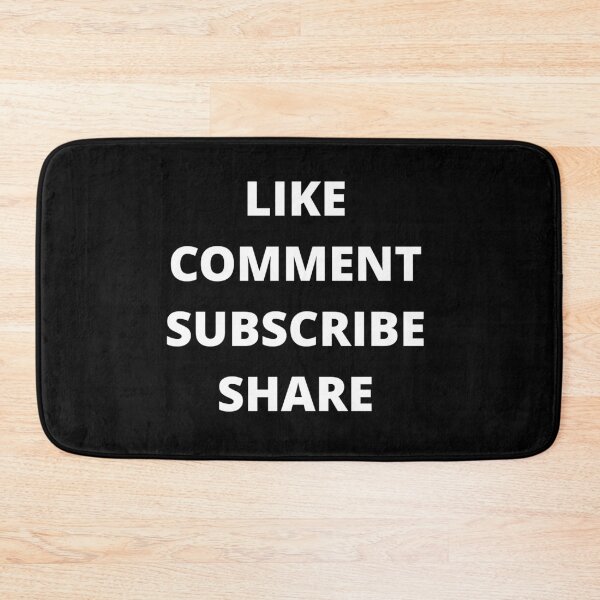 Item preview, LIKE, COMMENT, SUBSCRIBE, SHARE designed and sold by uniqueitems.