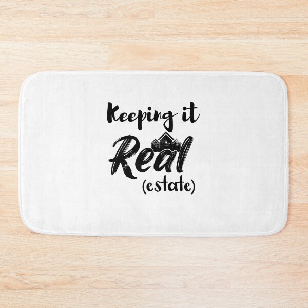 Item preview,  Keeping It Real Estate Funny Gift for Realtor or Real Estate Agents Black Design designed and sold by Dexter Freeman.