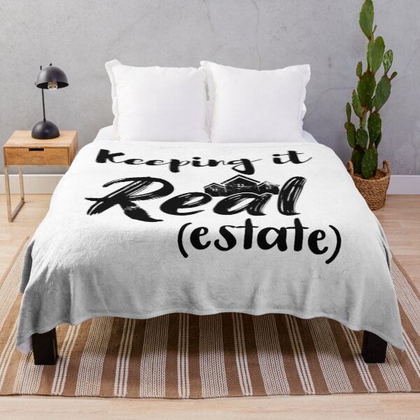 Item preview,  Keeping It Real Estate Funny Gift for Realtor or Real Estate Agents Black Design designed and sold by Dexter Freeman.
