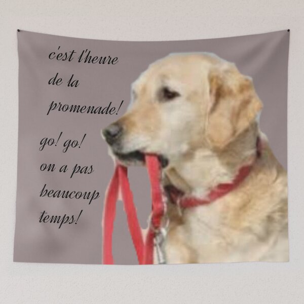 Item preview, The dog asking for a walk. designed and sold by Karine Dupras.