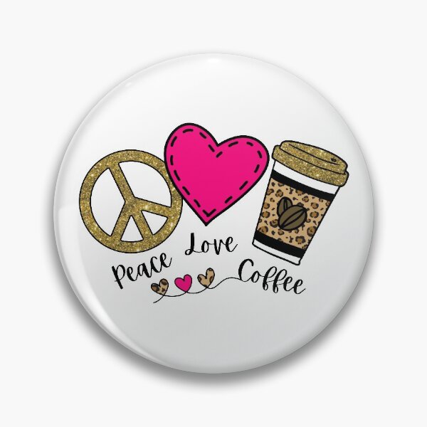 Item preview, Peace Love Coffee designed and sold by ShawnDzign.