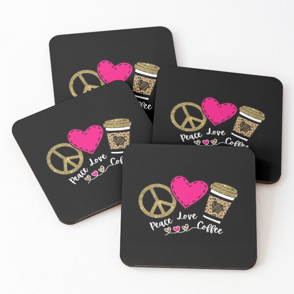 Item preview, Peace Love Coffee designed and sold by ShawnDzign.