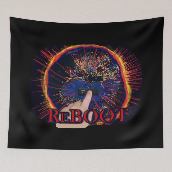 Item preview, LETS REBOOT THE WORLD designed and sold by THE AMERICAN TEEVANGELIST.