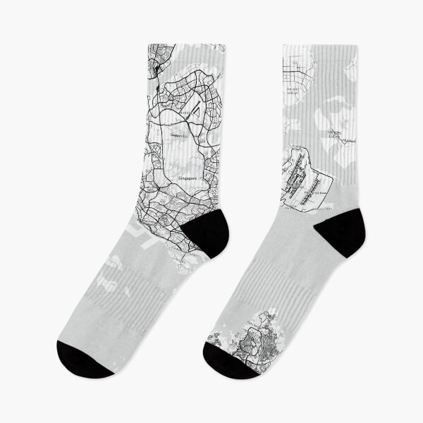 Item preview, Singapore Map (Theme 1) designed and sold by Mapnify.
