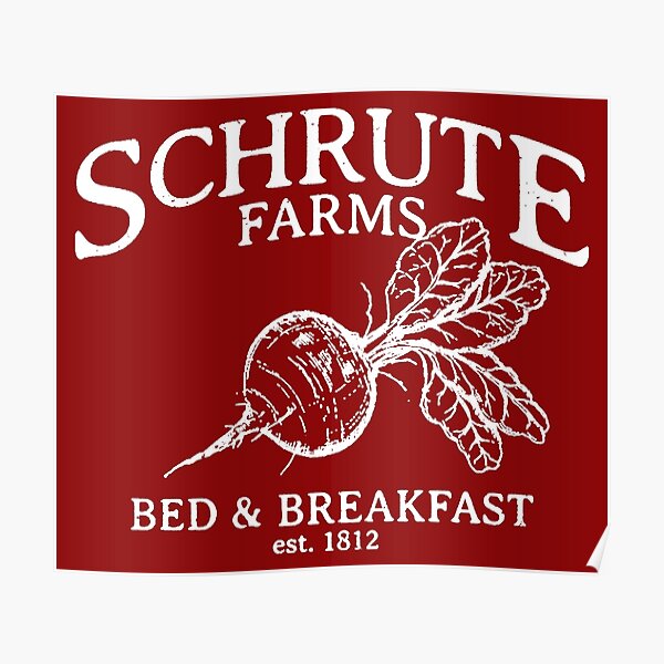 L'Office Schrute Farms Poster
