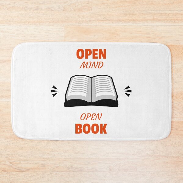Item preview, Open Mind Open Book designed and sold by MikesPoD.