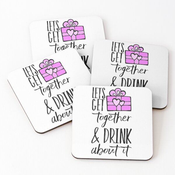Item preview, Let’s get Together & Drink About It designed and sold by GL Digital Artwork .