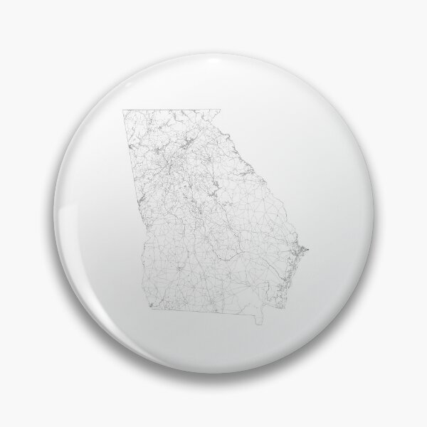 Item preview, Georgia State Map, Art Print By LandSartprints designed and sold by LandSartprints.