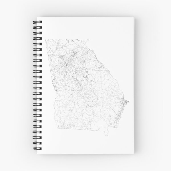 Item preview, Georgia State Map, Art Print By LandSartprints designed and sold by LandSartprints.