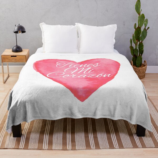 Item preview, Tienes Mi Corazón Acuarela Rosa - Spanish designed and sold by PatientCitizen.