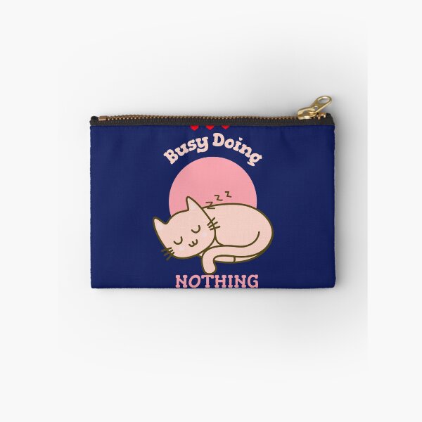 Item preview, Busy Doing Nothing Cute Cat designed and sold by Life Is Beautiful.