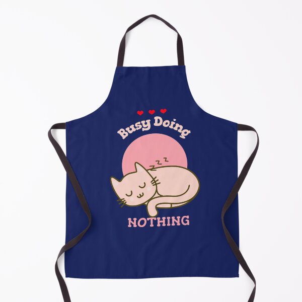 Item preview, Busy Doing Nothing Cute Cat designed and sold by Life Is Beautiful.