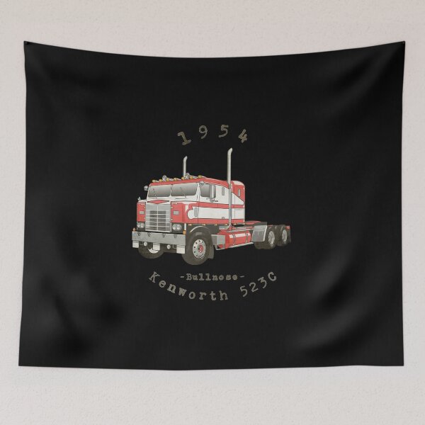 Item preview, 1954 Kenworth 523C Bullnose Classic Cabover Truck designed and sold by Wide Turn Gang.