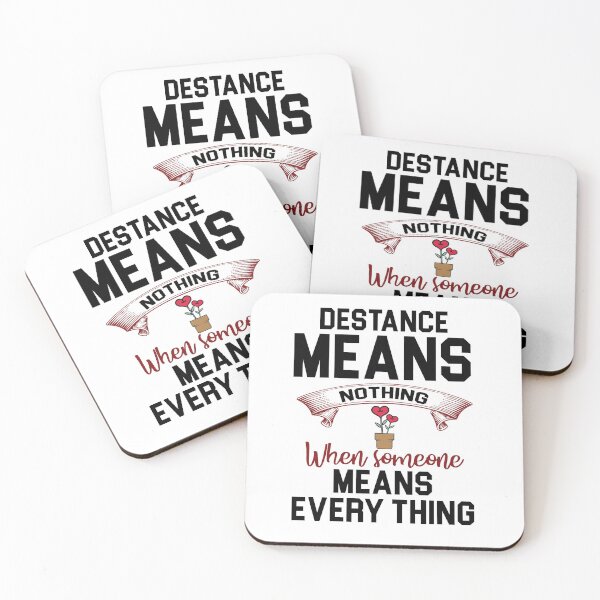 Item preview,  Distance means nothing designed and sold by hasanmasud.