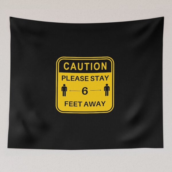 Item preview, Please Stay 6 feet Away designed and sold by Onprime.