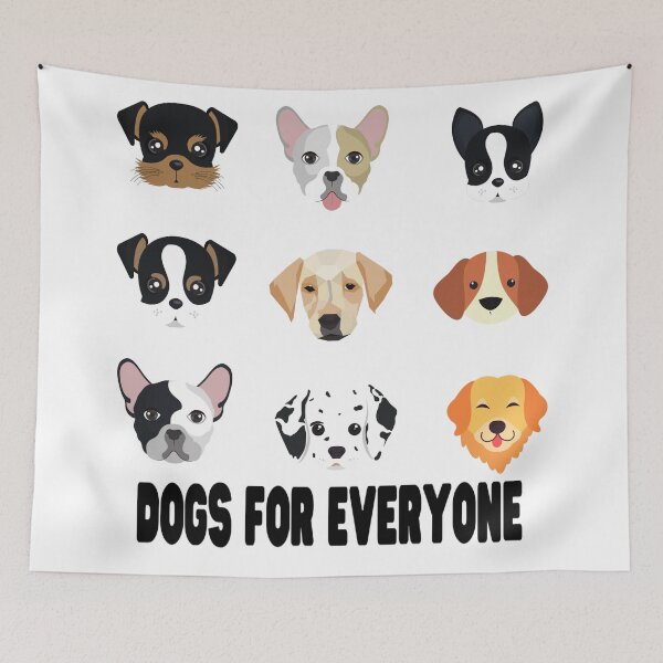 Item preview, Dogs for everyone  designed and sold by Dollfacedesign.