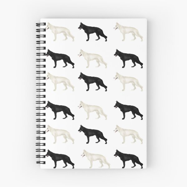 Item preview, German Shepherd: Black & White designed and sold by 2woofs-1meow.