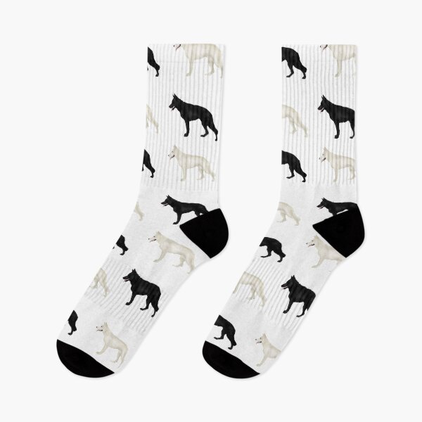 Item preview, German Shepherd: Black & White designed and sold by 2woofs-1meow.