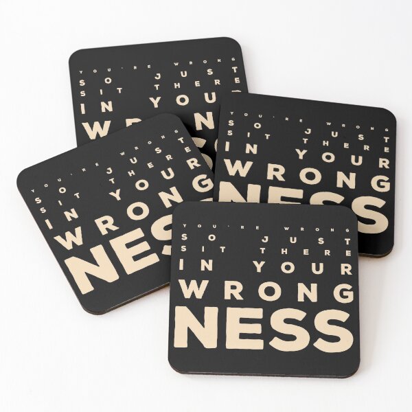 Item preview, You're Wrong - Can't You See? designed and sold by Chris Pierre Art.