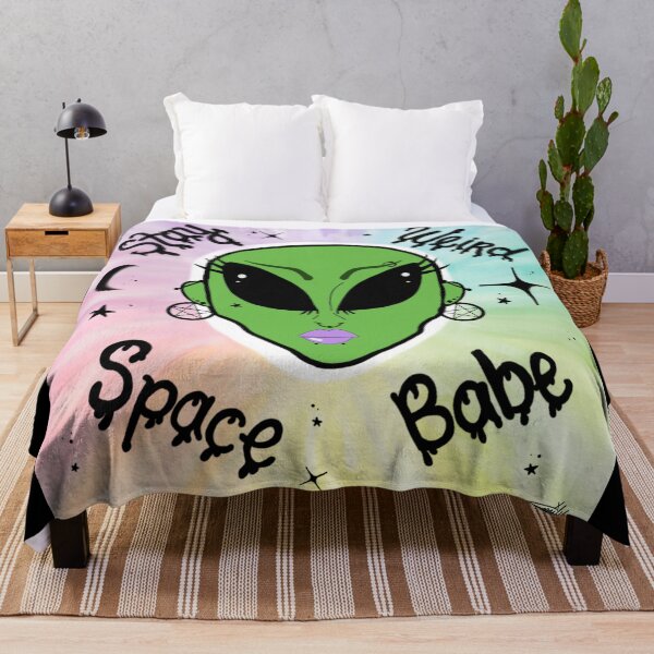 Item preview, Stay weird space babe designed and sold by CraftKrazie.