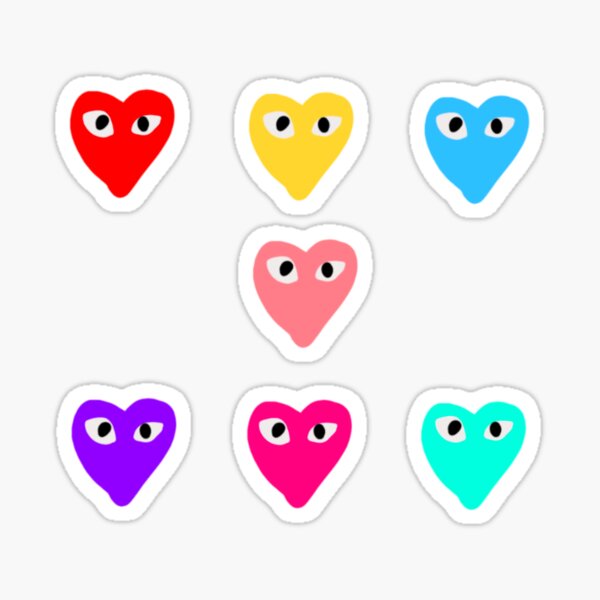 Preppy heart  Sticker for Sale by Lucy1516