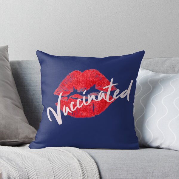 Item preview, Kiss Me I am Vaccinated designed and sold by Life Is Beautiful.